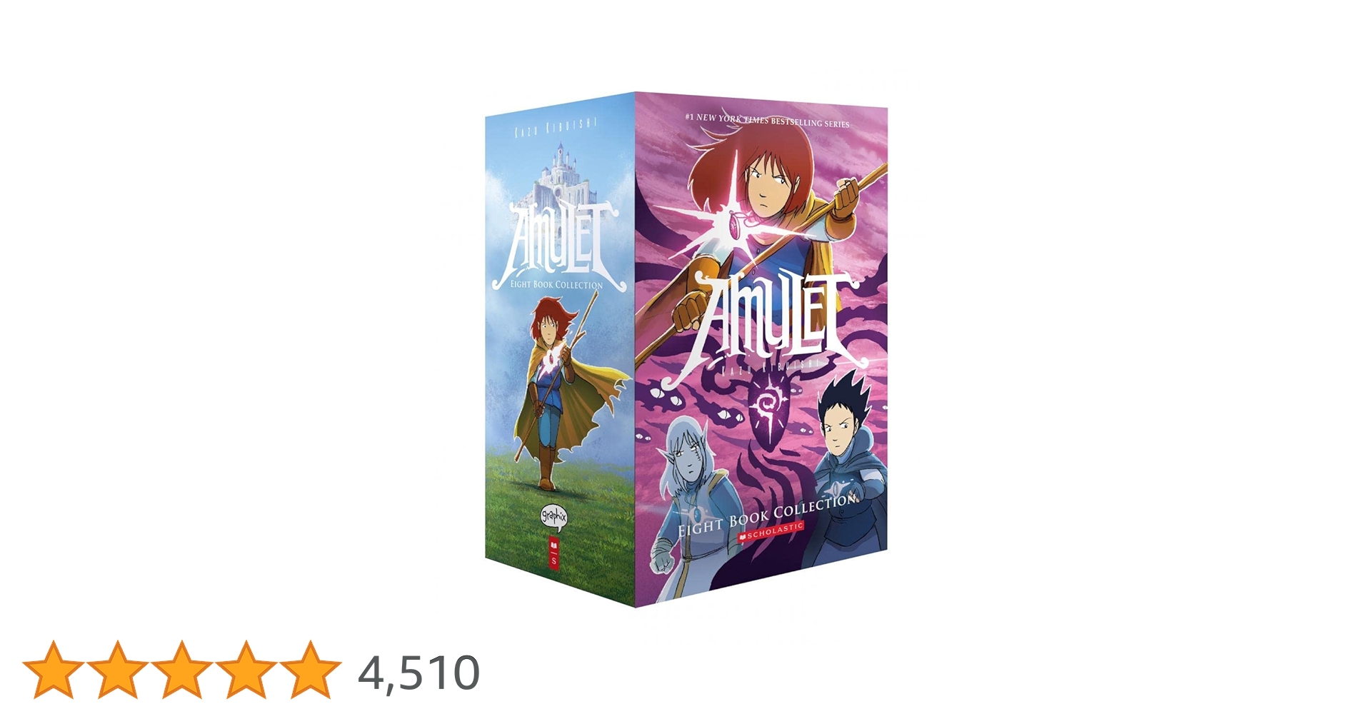 AMULET 英語本　1〜8巻セット 719naq+NHFL._AC_UF1000,